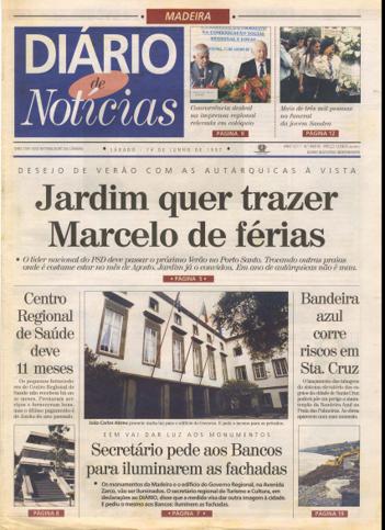Edição do dia 14 Junho 1997 da pubicação Diário de Notícias