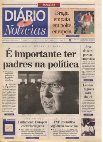 Edição do dia 26 Novembro 1997 da pubicação Diário de Notícias