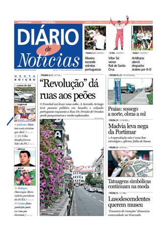 Edição do dia 2 Junho 2002 da pubicação Diário de Notícias