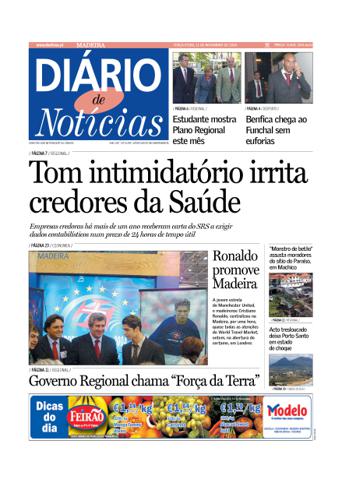 Edição do dia 11 Novembro 2003 da pubicação Diário de Notícias