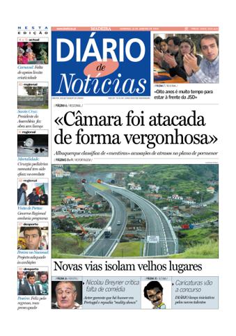 Edição do dia 16 Janeiro 2005 da pubicação Diário de Notícias