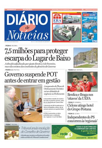 Edição do dia 23 Fevereiro 2007 da pubicação Diário de Notícias