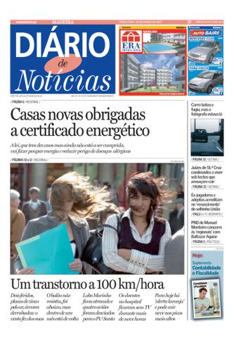 Edição do dia 20 Março 2007 da pubicação Diário de Notícias