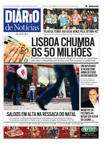 Edição do dia 29 Dezembro 2007 da pubicação Diário de Notícias