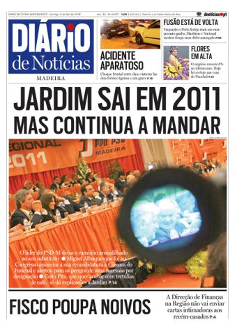 Edição do dia 6 Abril 2008 da pubicação Diário de Notícias