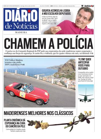 Edição do dia 29 Junho 2008 da pubicação Diário de Notícias