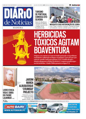 Edição do dia 22 Outubro 2008 da pubicação Diário de Notícias