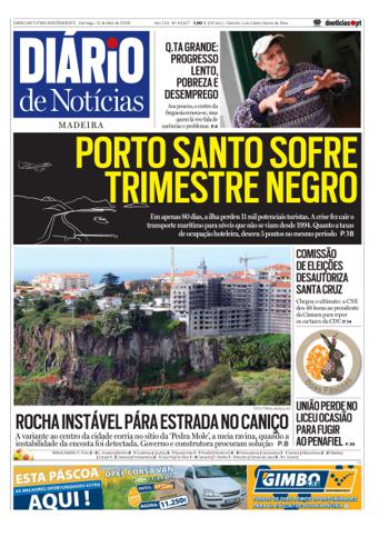 Edição do dia 12 Abril 2009 da pubicação Diário de Notícias
