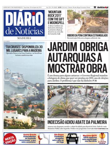 Edição do dia 24 Agosto 2010 da pubicação Diário de Notícias