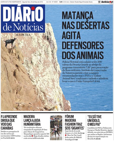 Edição do dia 25 Março 2019 da pubicação Diário de Notícias