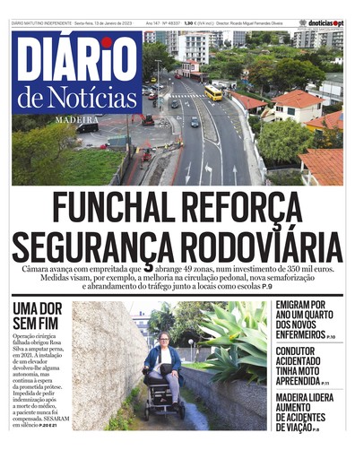 Edição do dia 13 Janeiro 2023 da pubicação Diário de Notícias