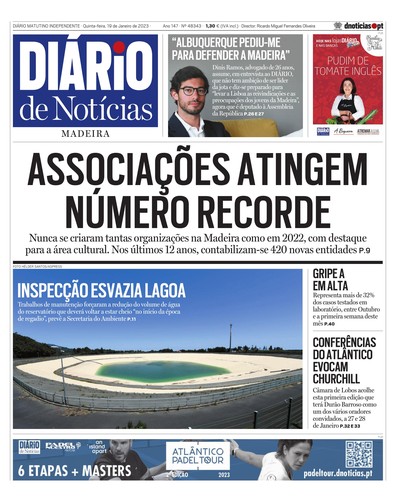 Edição do dia 19 Janeiro 2023 da pubicação Diário de Notícias