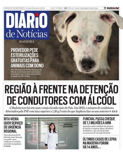 Edição do dia 29 Janeiro 2023 da pubicação Diário de Notícias