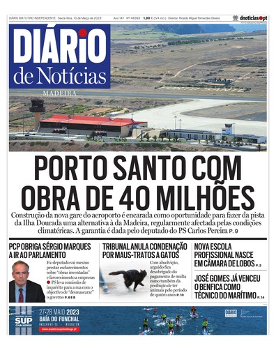 Edição do dia 10 Março 2023 da pubicação Diário de Notícias