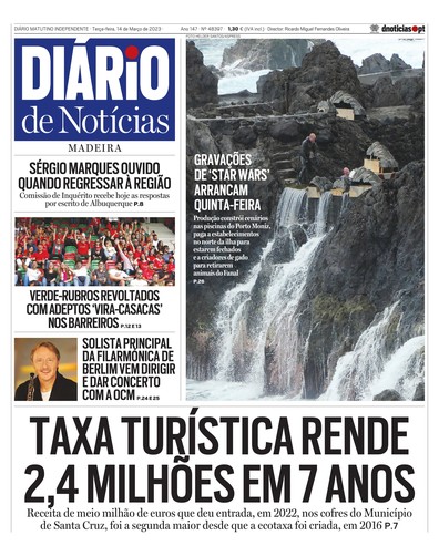 Edição do dia 14 Março 2023 da pubicação Diário de Notícias
