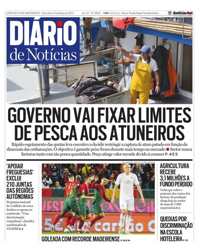 Edição do dia 24 Março 2023 da pubicação Diário de Notícias