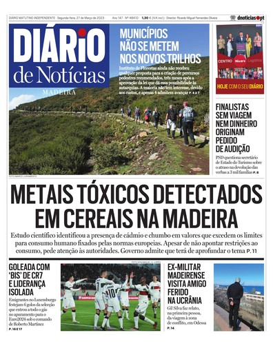 Edição do dia 27 Março 2023 da pubicação Diário de Notícias