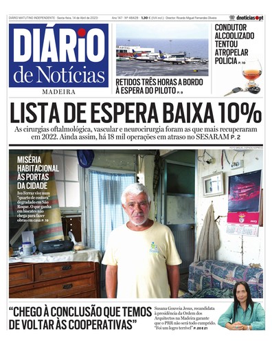 Edição do dia 14 Abril 2023 da pubicação Diário de Notícias