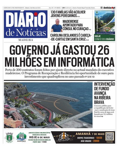 Edição do dia 6 Maio 2023 da pubicação Diário de Notícias