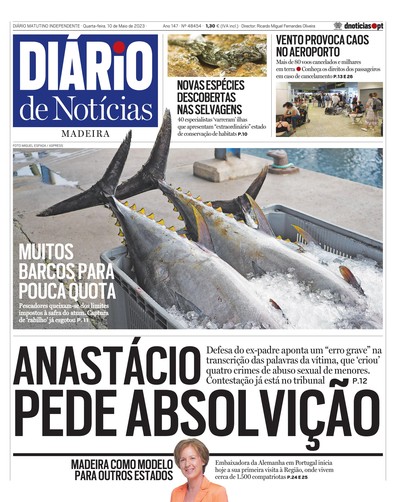 Edição do dia 10 Maio 2023 da pubicação Diário de Notícias
