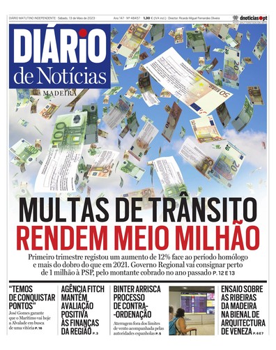 Edição do dia 13 Maio 2023 da pubicação Diário de Notícias