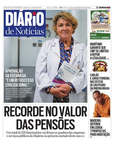 Edição do dia 17 Maio 2023 da pubicação Diário de Notícias