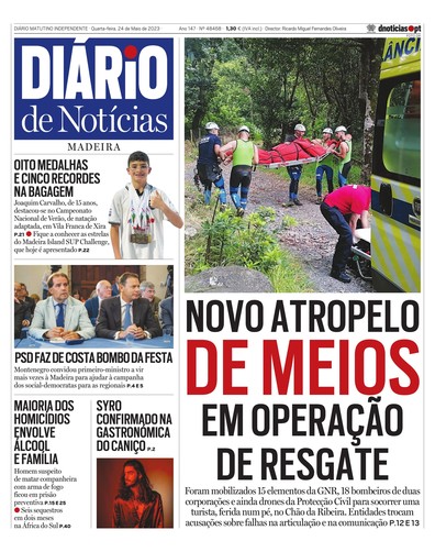 Edição do dia 24 Maio 2023 da pubicação Diário de Notícias