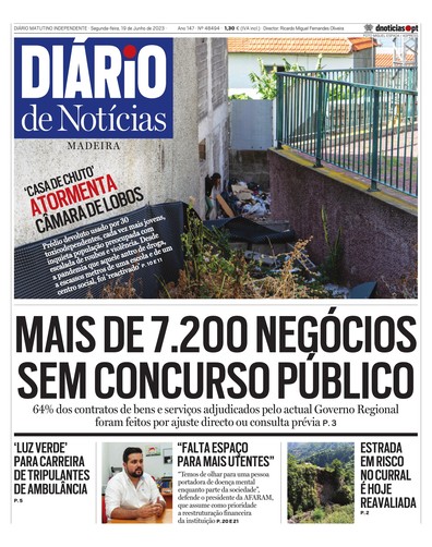 Edição do dia 19 Junho 2023 da pubicação Diário de Notícias