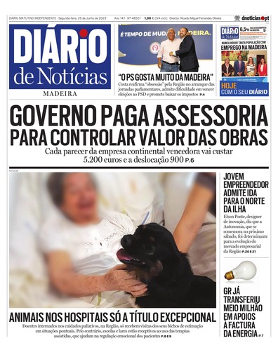 Edição do dia 26 Junho 2023 da pubicação Diário de Notícias