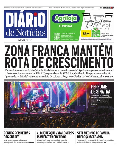 Edição do dia 7 Julho 2023 da pubicação Diário de Notícias