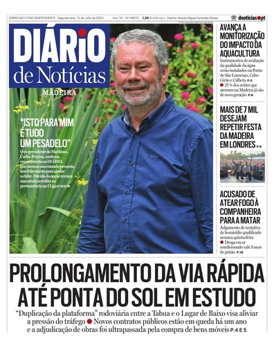 Edição do dia 10 Julho 2023 da pubicação Diário de Notícias