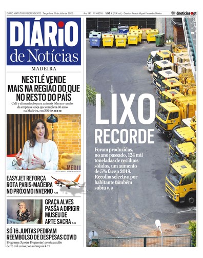 Edição do dia 11 Julho 2023 da pubicação Diário de Notícias