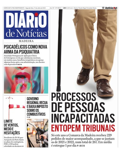 Edição do dia 17 Julho 2023 da pubicação Diário de Notícias