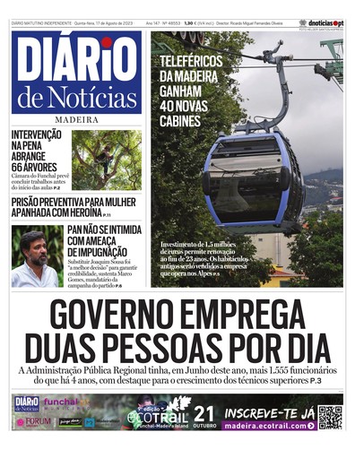 Edição do dia 17 Agosto 2023 da pubicação Diário de Notícias