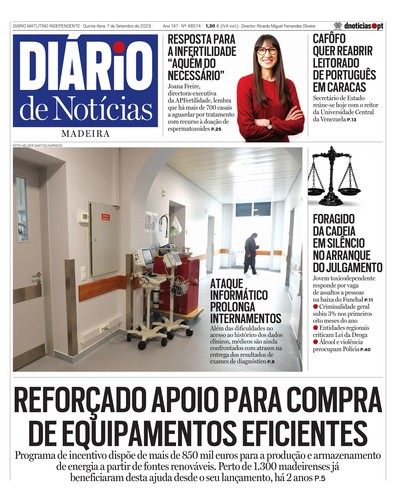 Edição do dia 7 Setembro 2023 da pubicação Diário de Notícias