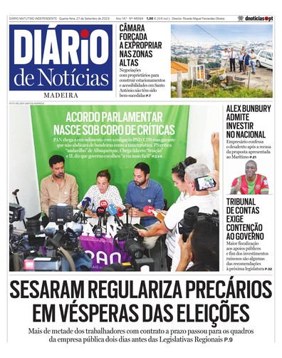 Edição do dia 27 Setembro 2023 da pubicação Diário de Notícias