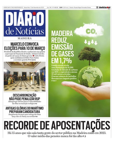 Edição do dia 10 Novembro 2023 da pubicação Diário de Notícias