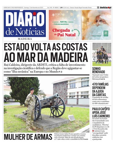 Edição do dia 12 Novembro 2023 da pubicação Diário de Notícias