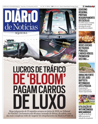Edição do dia 21 Novembro 2023 da pubicação Diário de Notícias