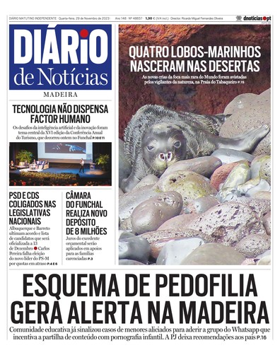 Edição do dia 29 Novembro 2023 da pubicação Diário de Notícias