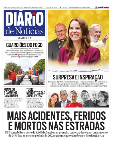 Edição do dia 30 Dezembro 2023 da pubicação Diário de Notícias