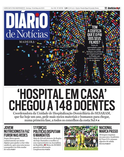 Edição do dia 10 Março 2024 da pubicação Diário de Notícias