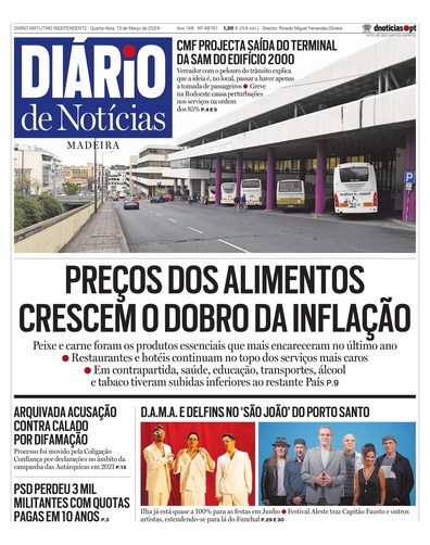 Edição do dia 13 Março 2024 da pubicação Diário de Notícias