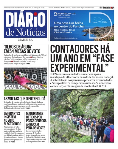 Edição do dia 21 Março 2024 da pubicação Diário de Notícias