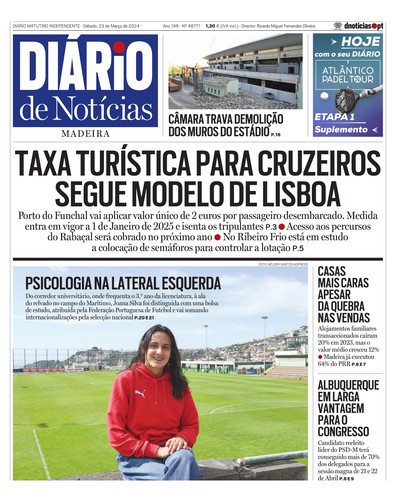 Edição do dia 23 Março 2024 da pubicação Diário de Notícias
