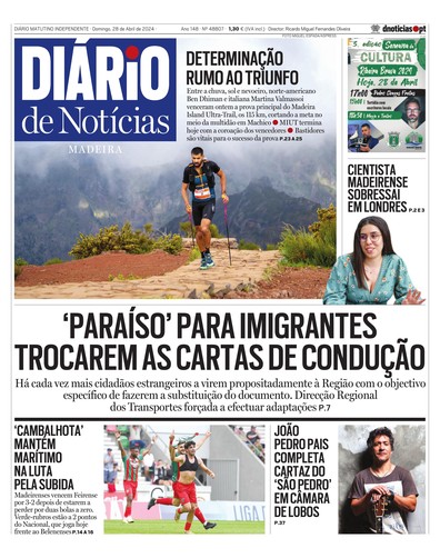 Edição do dia 28 Abril 2024 da pubicação Diário de Notícias