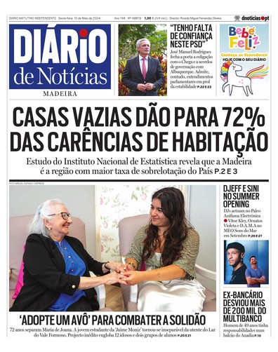 Edição do dia 10 Maio 2024 da pubicação Diário de Notícias