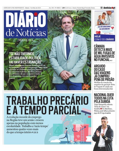 Edição do dia 11 Maio 2024 da pubicação Diário de Notícias