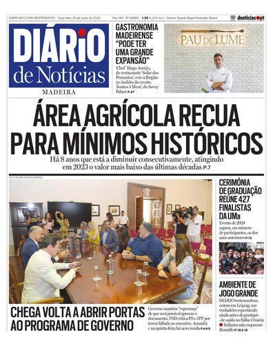 Edição do dia 25 Junho 2024 da pubicação Diário de Notícias