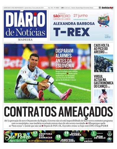 Edição do dia 27 Junho 2024 da pubicação Diário de Notícias